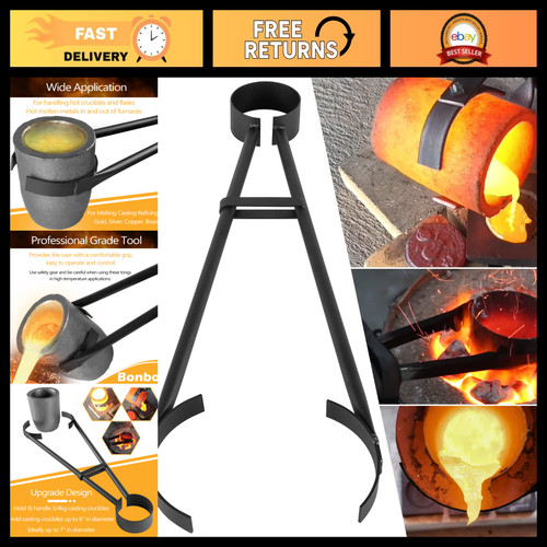 Heavy duty crucible tongs - crucible,