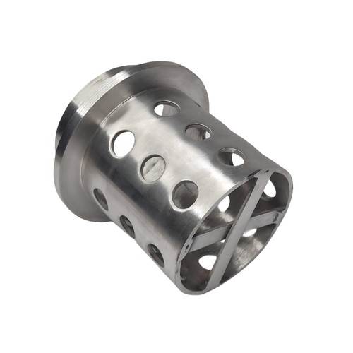Perforated stainless - x, 4"