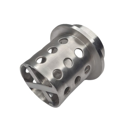 Perforated stainless - 4"x, 5.5"
