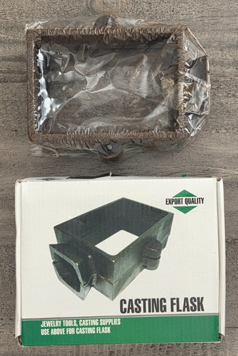Piece cast iron flask - cast,