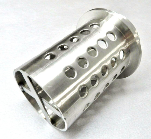 Perforated flask x 6 - flask, 3-1/2"